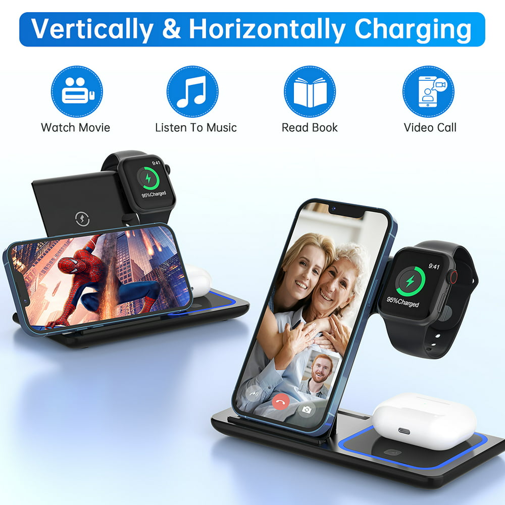 Multi-Functional Wireless Charging Station with Fast Charging Capability